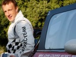Northern Irish rally driver Kris Meeke