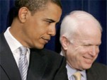 Obama and McCain sympathize with GM, Bush rejects any bailout plans