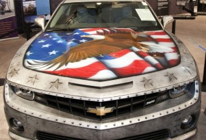 One-off military-inspired Camaro sold for $175,000