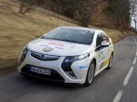 Opel Ampera at the Monte Carlo Rally