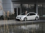 Opel Ampera during photo shoot
