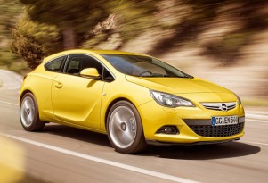 Opel Astra GTC three-door hatchback