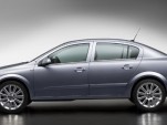 Opel Astra sedan rolls in