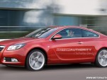 Opel Insignia GTC Coupe/Buick Regal Coupe rendering