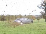 Opposite lock in a Rolls-Royce Phantom
