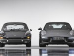 Original 1964 Porsche 911 and the Type-991 2013 Porsche 911 Carrera 4S