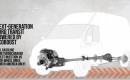Outline of Ford Transit full-size van, coming to U.S. in 2013, with 3.5-liter EcoBoost engine