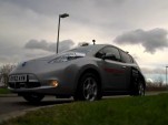 Oxford University's autonomous Nissan Leaf (Image: Video screencap)