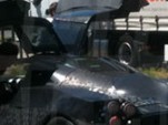 Pagani C9 supercar spied with gullwing doors