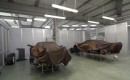 Pagani models under construction.