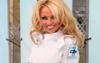 Pamela Anderson Goes Racing