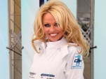Pamela Anderson, owner of Downforce1 Racing