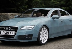 Papercraft Audi A7
