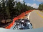 Paul Dallenbach crashes at Pikes Peak 2012