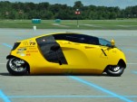 Peraves E-Tracer, winner of Progressive Automotive X-Prize. Photo: Stefano Paris.