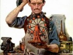 Perpetual Motion by Norman Rockwell