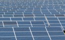 Photovoltaic solar power field at Volkswagen plant in Chattanooga, Tennessee