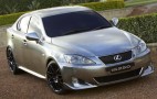 Pimped out chrome Lexus IS250 at Aussie Motor Show