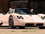 Pink Pagani Zonda C12 Roadster