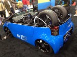 Pit Boss Cartel 2012 Scion iQ at the 2011 SEMA show