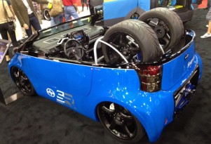 Pit Boss Cartel 2012 Scion iQ at the 2011 SEMA show