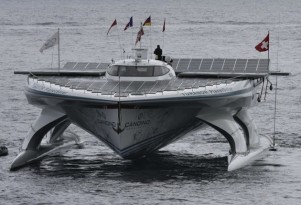 Sun-Powered Boat Completes Round-The-World Trip