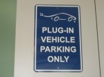 Plug-In Vehicle Parking Only