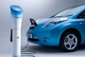 Polar Charging Post and Nissan Leaf