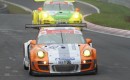 Porsche 911 GT3 R Hybrid in action