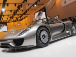 Porsche 918 Spyder Concept live in Geneva. Photos © United Pictures, Int'l.
