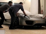 Porsche 918 Spyder production reveal (video screen capture)