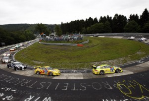 Porsche at the 2011 Nurburgring 24 Hours