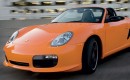 Porsche Boxster S limited edition in GT3 RS Orange