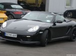 Porsche Boxster Speedster spy shots