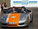 Porsche Boxster E Electric Sports Car A Hit At 2011 Michelin Challenge Bibendum