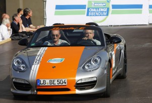 Porsche Boxster E Electric Sports Car A Hit At 2011 Michelin Challenge Bibendum