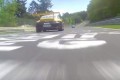 Porsche Carrera Cup cars race at the 'Ring