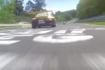 Porsche Carrera Cup cars race at the 'Ring