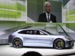 Porsche Panamera Sport Turismo Concept live photos, 2012 Paris Auto Show