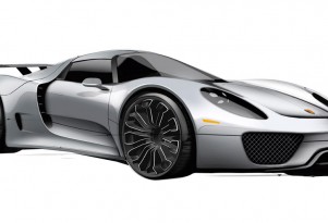 Porsche 918 Spyder plug-in hybrid supercar