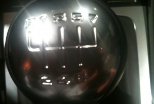 Porsche's seven speed shift pattern. Image: Chas Hallett for WhatCar.com