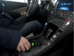 Powermat wireless charge pad in Chevrolet Volt