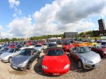Previous record of 459 Mazda MX-5 Miatas set in 2010