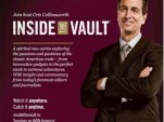 Print ad for GM's Inside the Vault TV show