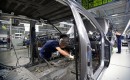 Production line at Mercedes-Benz plant
