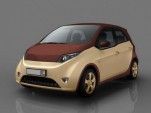 Prokhorov CityCar natural-gas hybrid vehicle, design prototype