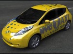 Prototype of 2012 Nissan Leaf as New York City taxi cab