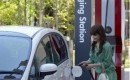 Public Charging Station for electric cars, courtesy Mitsubishi Motors