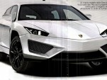 Purported image of Lamborghini's upcoming SUV, via Quattroruote