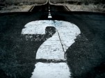 question mark on road: image via Flickr/ milos milosevic